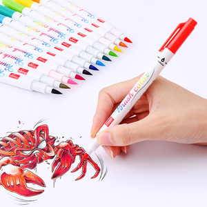 12 colori A Mano Lettering Pennello <span class=keywords><strong>Calligrafia</strong></span> Penne <span class=keywords><strong>Set</strong></span> Per I Principianti - Product Image 1