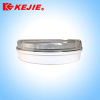 Cloison ronde d'urgence à LED Cloison ronde d'urgence à LED rechargeable OEM Cloison ronde d'urgence à LED pour garage 20W Cloison ronde d'urgence à LED