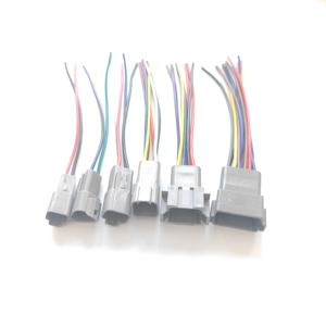 批发DT Deutsch 2 <span class=keywords><strong>3</strong></span> 4 6 8 12路DTM DTP系列汽车防水插头电连接器尾纤线束 - Product Image 4