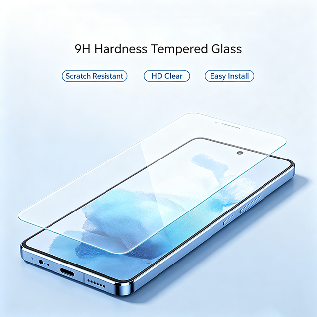 For Galaxy for Samsung S25 Ultra 0.18mm 2.5d Tempered Glass Screen Protector Full Coverage Waterproof S24 Plus S23