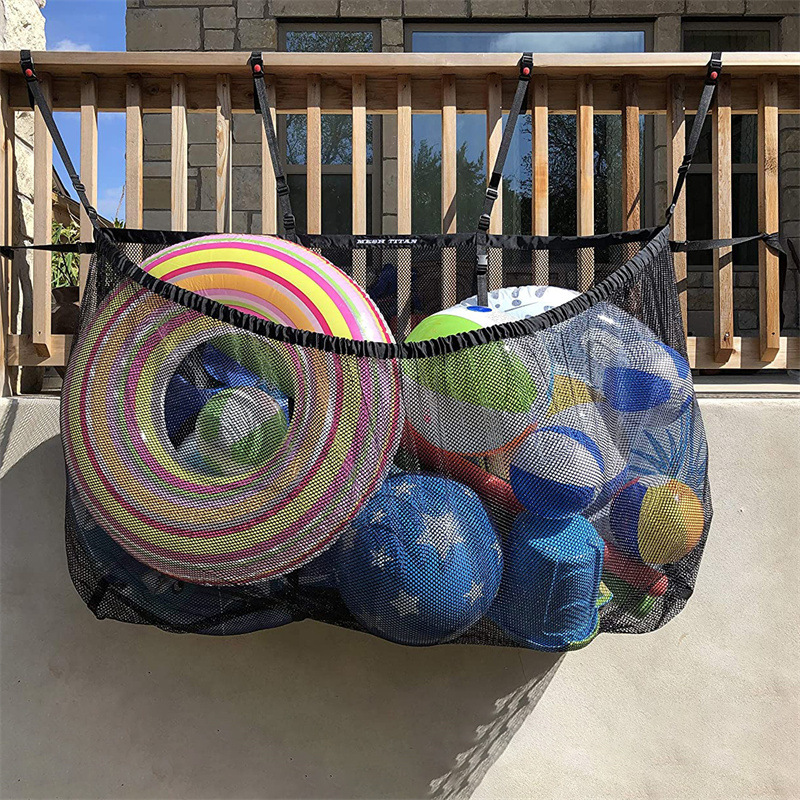 Pool storage mesh bags