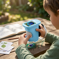 Portable Handheld Digital Magnifier 1000X HD Photo Video Pocket Real Mini Children Kids Microscope Camera Toy for Kid Scientific