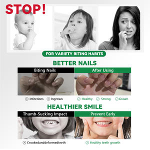 <span class=keywords><strong>Vernis</strong></span> à <span class=keywords><strong>ongles</strong></span> sûr et non toxique, l'eau peut empêcher <span class=keywords><strong>les</strong></span> enfants <span class=keywords><strong>de</strong></span> <span class=keywords><strong>se</strong></span> mordre <span class=keywords><strong>les</strong></span> <span class=keywords><strong>ongles</strong></span> ou <span class=keywords><strong>de</strong></span> sucer leurs doigts, effet imperméable - Product Image 6
