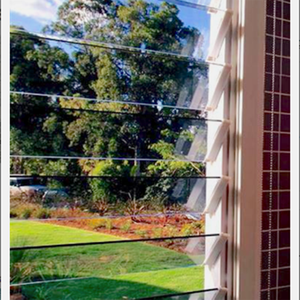 Marco de Aluminio para Ventana de Celosía Ajustable de Alta Calidad ALUFRONT para Ventana de Celosía - Product Image 3