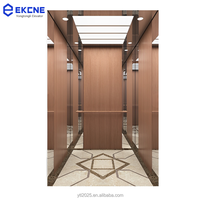 Ascenseur pour passagers de 8 personnes, capacité personnalisable, 800 kg, ascenseur commercial pour passagers, directement de l'usine