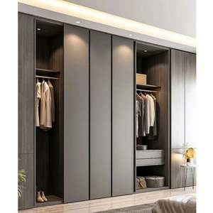 Armario Portátil Personalizado de Fábrica para Dormitorio, Armario Moderno de Madera, Armarios para Habitaciones - Product Image 2