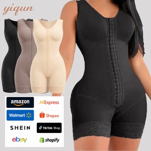 YiQUN <span class=keywords><strong>Fajas</strong></span> Colombianas Tallas Grandes Levanta Glúteos Postquirúrgicas al por Mayor Moldeadoras de Cuerpo <span class=keywords><strong>para</strong></span> Mujer Control Abdominal - Product Image 1