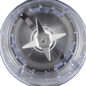 Mini moulin à café avec réservoir de visualisation, moulin à café électrique automatique en acier inoxydable pas cher - Product Image 6