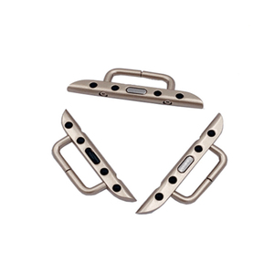 Win-win สายนาฬิกา14มม. อะแดปเตอร์ท่อโค้งแบบคลาสสิกสำหรับ <span class=keywords><strong>Apple</strong></span> <span class=keywords><strong>Watch</strong></span> 38 40 41 42 44 45มม. <span class=keywords><strong>อะไหล่</strong></span>ทดแทน - Product Image 2