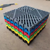 Baldosas de PVC entrelazadas de alta resistencia para pisos de garaje, antideslizantes e impermeables para talleres y almacenes