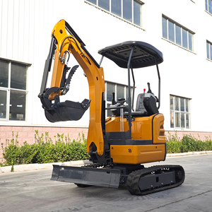 Mini-excavatrice sur chenilles de 2,2 tonnes, pompe hydraulique, puissance de creusement élevée, excavatrice compacte - Product Image 1