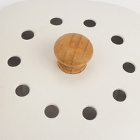 Mini-poubelle de cuisine en Fiber de bambou, capacité de 3l et 5l, sans odeur, avec couvercle filtrant