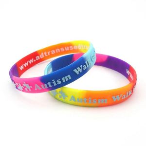 Bracelet en silicone personnalisé, bracelet en caoutchouc coloré, bracelets promotionnels pour événements caritatifs et collectes de fonds - Product Image 4