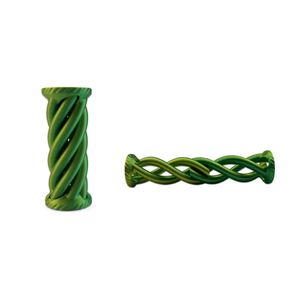 <strong>Masterful</strong> 3D Design Silk PLA Plastic Textured Grip Finish Relaxation Fidget Power Infinite Spiral Gadget for Office Desk Decor - Product Image 4