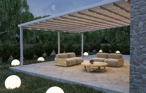 Vente en gros auvent de toit motorisé au design moderne en PVDF auvent de toit en <span class=keywords><strong>toile</strong></span> auvent <span class=keywords><strong>rétractable</strong></span> <span class=keywords><strong>pergola</strong></span> - Product Image 5