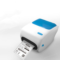 Imprimante d'étiquettes thermiques WiFi USB 4 pouces 110 mm, imprimante de bordereaux d'expédition 4x6 pour la logistique