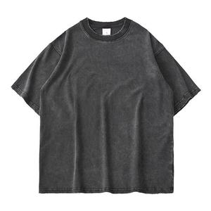 เสื้อยืดผู้ชายแบรนด์ Tide รุ่น Washed Old ผ้าคอตตอนเนื้อหนา 280 กรัม 32 เส้นด้ายคู่ คอกลม แขนสั้น ดีไซน์เรียบ - Product Image 6