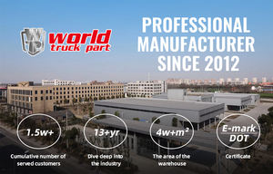 Cache-roue d'essieu avant chromé avec cache-moyeu et cache-écrous amovibles pour <span class=keywords><strong>semi</strong></span>-remorques - Product Image 6