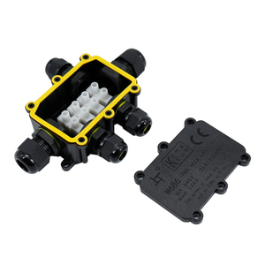 Cable <strong>Terminal</strong> <strong>Block</strong> Underwater Ip68 Waterproof Junction Box 5 Way Wire To Wire Led Strip Light <strong>Connector</strong> Outdoor - Product Image 1