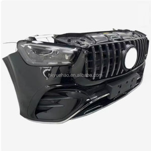 High-quality Used Bumper Assembly with Tow <b>Hook</b> for Mercedes GLE Racing Edition Includes Front Light Radiator and <b>Bolts</b> - Product Image 5