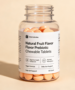 Caramelos Masticables con Fibra Prebiótica, 60 Unidades, Sabor a Fruta Natural, Apoya la Salud del Sistema Digestivo, Promueve la Absorción de Nutrientes, para Adultos - Product Image 1