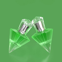 Flacons de parfum en surlyn haute transparence, forme triangulaire, design unique, 30 ml, flacon de parfum de luxe avec boîte
