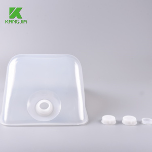 Laboratório Cubitainer plástico dobrável do laboratório do reagente 20L LDPE do cubitainer para o armazenamento dos géis do ultrassom - Product Image 3
