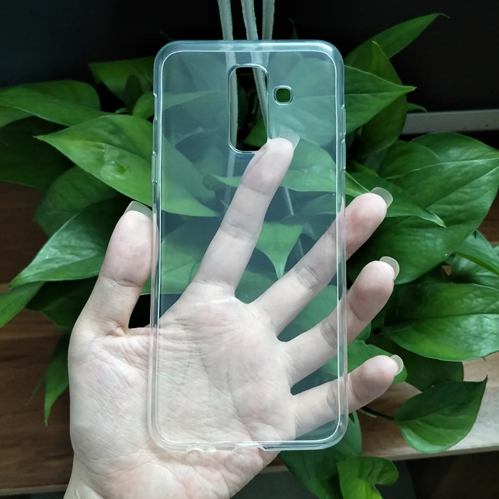Wholesale transparent clear phone case for Samsung Galaxy A6 2018 A6+ PLUS 2018 A9 Star lite Galaxy Jean Korea SM-A605