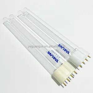 2G11 uv lamp H shape hvac uv lights uv lamps for air conditioning quartz glass tube light