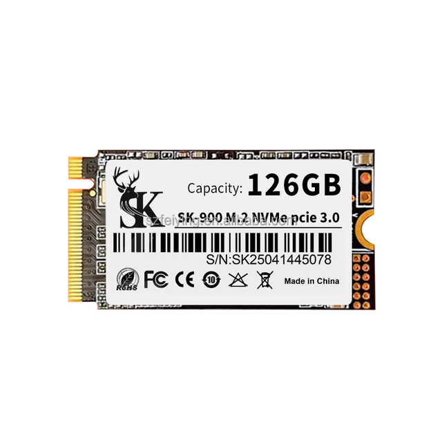 New M.2 PCIe NVMe 2242 Internal SSD for Laptops/PCs 128GB/256GB/512GB 1200MB/s Read 1100MB/s Write Wireless Single Notch
