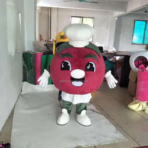 Efun MOQ 1 PC divertido caminar <span class=keywords><strong>tomate</strong></span> mascota <span class=keywords><strong>disfraz</strong></span> adulto dibujos animados fruta personaje <span class=keywords><strong>disfraz</strong></span> para la venta - Product Image 4