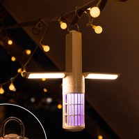 Lampe anti-moustiques LED rechargeable OEM à prix d'usine, piège à insectes UV portable pour hôtels et restaurants, faible MOQ