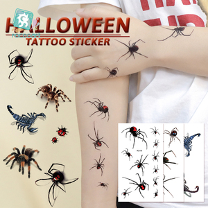 47 Pegatinas de Tatuajes Temporales 3D de Halloween con Diseño de Sangre de Zombi <span class=keywords><strong>para</strong></span> Labios y Manos, Accesorios de Halloween, Tatuajes Falsos de <span class=keywords><strong>Cicatrices</strong></span> - Product Image 6