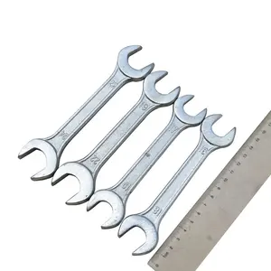 Socket Wrench Tool Auto Motor Bicycle Repair Hand Tools Hardened Steel Stamped Double Open End Wrench