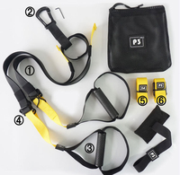 Ceinture de Résistance Ajustable Professionnelle P3-Trx pour Entraînement en Suspension avec Bandes de Résistance pour Fitness et Musculation