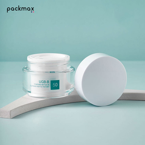ขวดพลาสติกแบบเติมได้ PET 15 กรัม/30 กรัม/50 กรัม - สำหรับครีมทาตา ครีมทาหน้า อายแชโดว์ - บรรจุภัณฑ์เครื่องสำอาง - Product Image 2