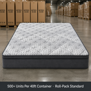<span class=keywords><strong>Matelas</strong></span> de luxe à ressorts ensachés, emballé sous vide, avec mousse de massage ondulée en latex antibactérien, pour fermes, motels, maisons de vacances, vente en gros - Product Image 3