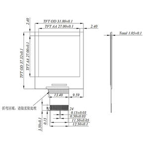 電子ラベル用SS1681 IC付き1.54 "E-paper <span class=keywords><strong>E-ink</strong></span> 200x200グラフィックディスプレイパネルおよびモジュール - Product Image 6