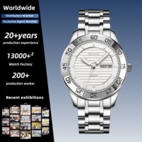 Montre à quartz SKMEI 9293 avec lunette rotative, affichage jour et date, idéale pour les voyageurs urbains, les sorties du week-end et la planification d'activités urbaines