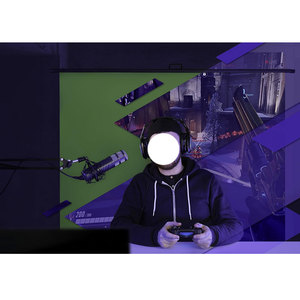 Khuyến Mại Key Bảng Điều Chỉnh Thấp Moq Ảnh <span class=keywords><strong>Studio</strong></span> Đóng Mở Xách Tay Màu Xanh Lá Cây Nền Màu Xanh Lá Cây Màn Hình Backdrop - Product Image 6