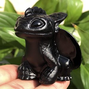 Figura <span class=keywords><strong>de</strong></span> Dragón <span class=keywords><strong>de</strong></span> 2 Pulgadas Tallada a Mano <span class=keywords><strong>con</strong></span> Cristales y Piedras Curativas, Regalo Decorativo para el Hogar, Cumpleaños o Festivales - Product Image 3