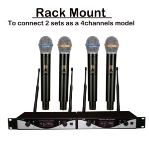 Ân Bình UHF Không Dây <span class=keywords><strong>Microphone</strong></span> U-2100MM Với Rack Mount - Product Image 3