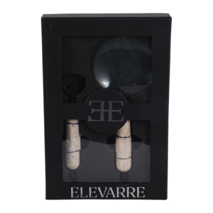 Set di lente d'ingrandimento e apribottiglie con manico in pietra, decorazione per la casa, accessorio per tavolino, mensola, soggiorno - Product Image 2