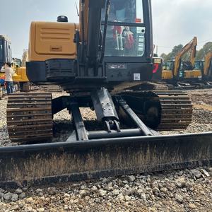 Mini-excavatrice Sany 60C 6 tonnes d'occasion, 95% NEUF, excellente qualité, modèle 2022, moteur, boîte de vitesses, pompe, PLC, prix bas, vente - Product Image 6
