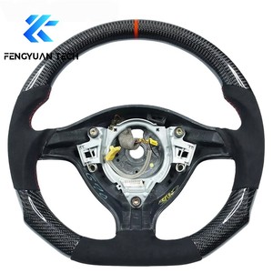 <span class=keywords><strong>Volante</strong></span> de Fibra de Carbono Forjado con LED Personalizado para Volkswagen VW <span class=keywords><strong>Golf</strong></span> 4 R32 <span class=keywords><strong>GTI</strong></span> MK4 16 Jetta Bora Skoda Octavia GLI 2009 2014 - Product Image 2