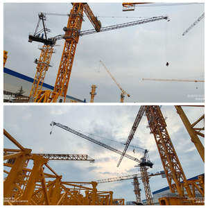 Grúa Torre de Brazo Articulado DAHAN de Alta Calidad, 6 Toneladas, Modelo CTL110-4015, Pluma de 40 m, Altura Máxima de 102 m, Motor para Uso en Construcción - Product Image 2