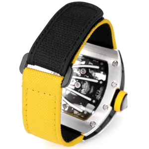 นาฬิกาข้อมือจักรกล RM 59-01 ตัวเรือนคอมโพสิตสุดหรู ระบบแมนนวล ทูร์บิญอง หน้าปัดทรงอสมมาตร โครงกระดูก นาฬิกาสปอร์ตจักรกลสำหรับผู้ชาย - Product Image 6