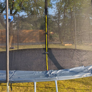 Trampolín Zoshine de 8/10/12/15/16 Pies para Niños, Duradero, de PVC y Acero, con Red de Protección, Seguro para Niños y Adultos, Uso en Exteriores - Product Image 5