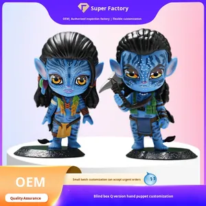 โมเดลการ์ตูน<span class=keywords><strong>อวตาร</strong></span>ทำมือรุ่น Q ทำเองได้โมเดลพีวีซีแข็งอุปกรณ์ตกแต่งคอนโซลกลางรถยนต์แบบทันสมัยพร้อมกล่องปริศนาแช่แข็ง - Product Image 4