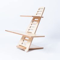 Nouvelle arrivée convertisseur bureau debout hauteur réglable bambou debout bureau Riser